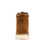 ROCKROOSTER Edgewood Men's 6 inch Brown steel toe waterproof wedge