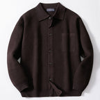 Manteau-gilet en maille dense, style européen et américain