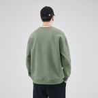 Pull ample à col rond pour homme (automne)