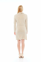 THE REBECCA RIBBED TUNIC IN BELLA BEIGE