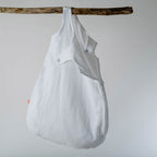 Organic Cotton Summer Sleeping Bag - White