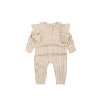 KnitNest™ – Autumn Cotton Baby Romper
